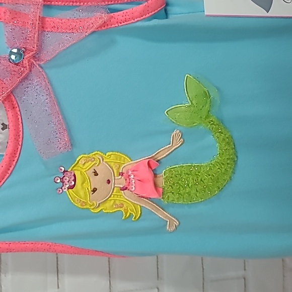 NWT Rare Editions GIRLS Mermaid tutu dress - Picture 2 of 7